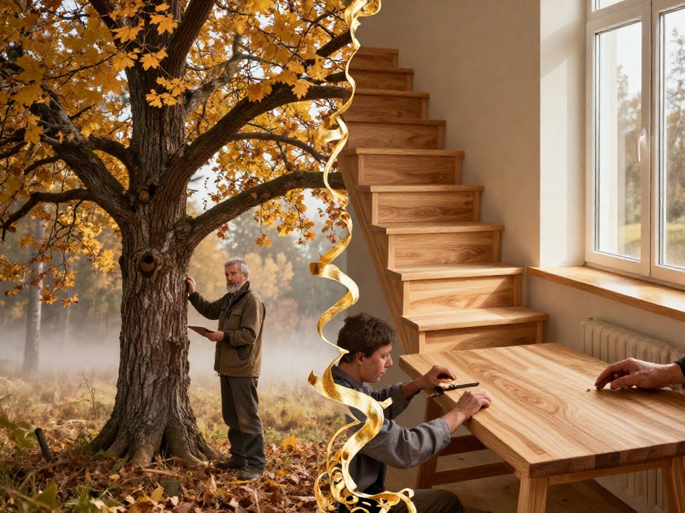 Изготовление подоконников из дерева