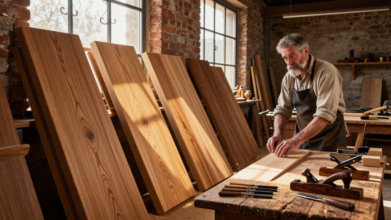 Изготовление подоконников из дерева